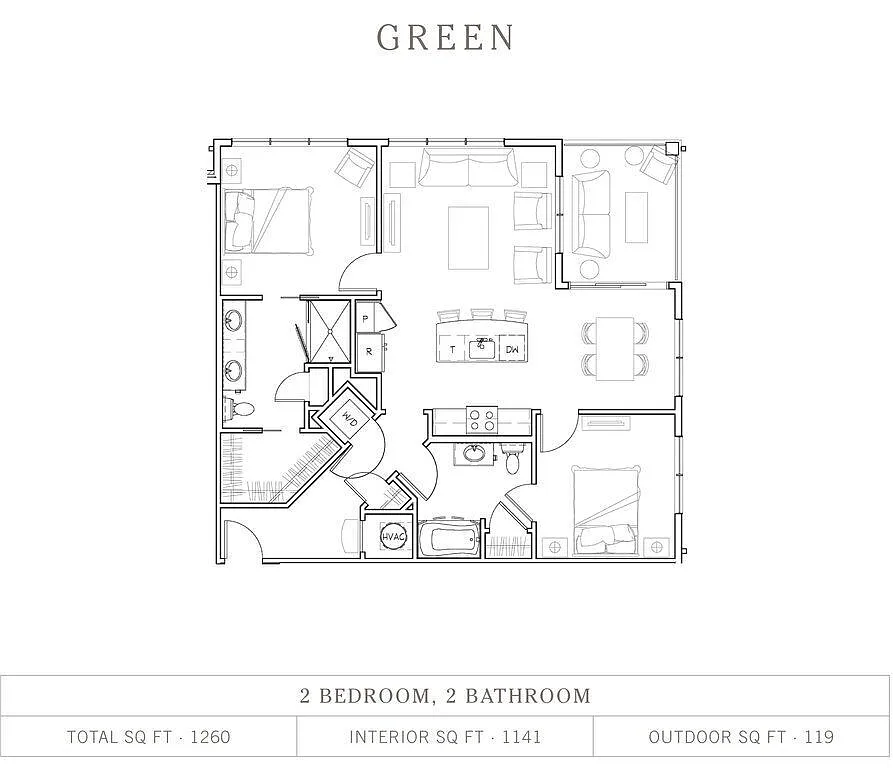 Floor plan Green