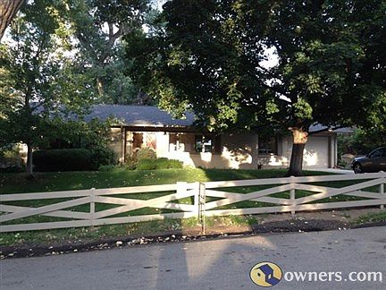 Front of home and yard