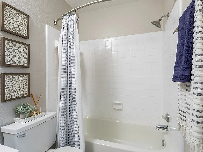 Newly Renovated Bathroom with Garden Tub