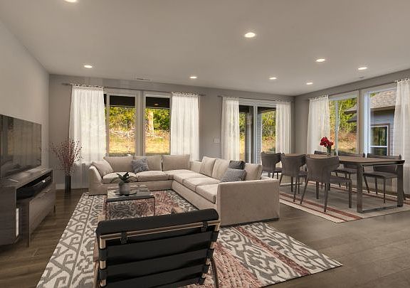 Virtually Rendered Great Room