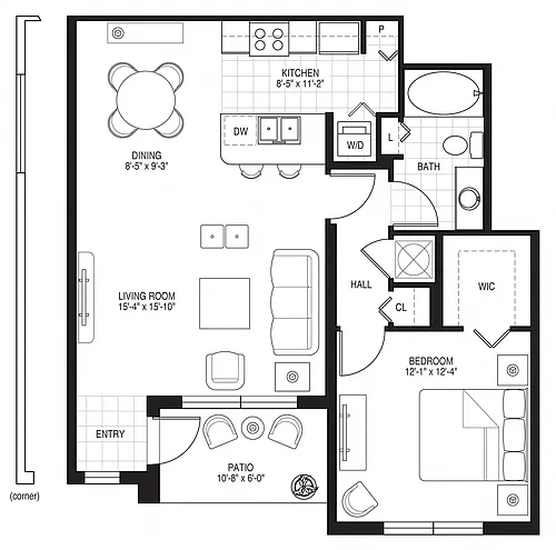 Floor plan A1A