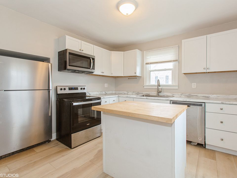 updated kitchen with new appliances