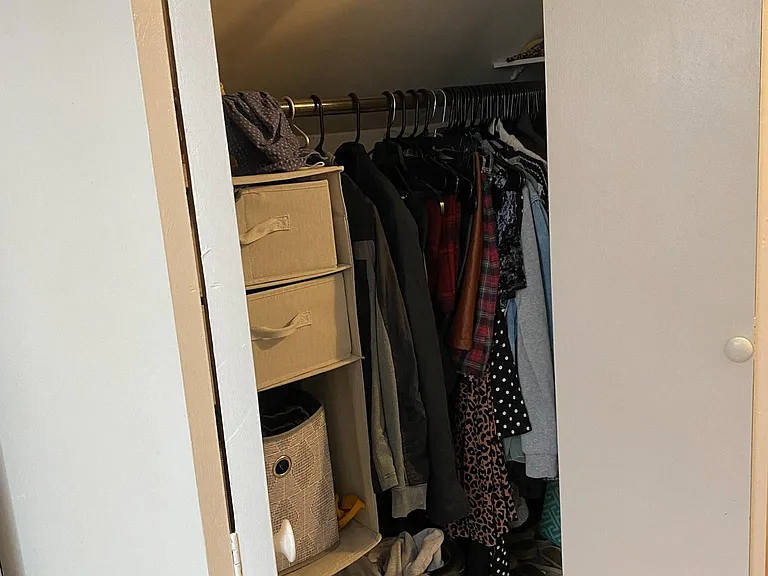 Spacious closet