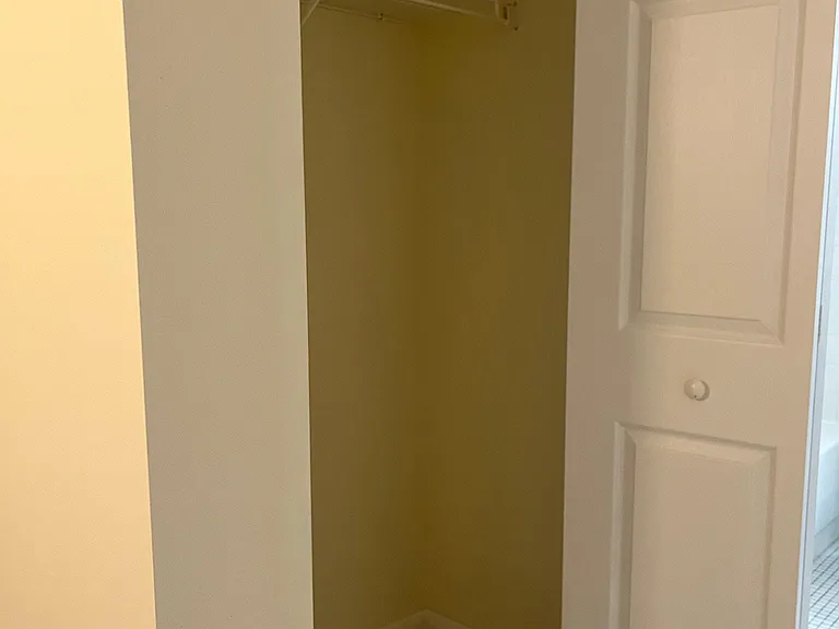 Small closet to the left.