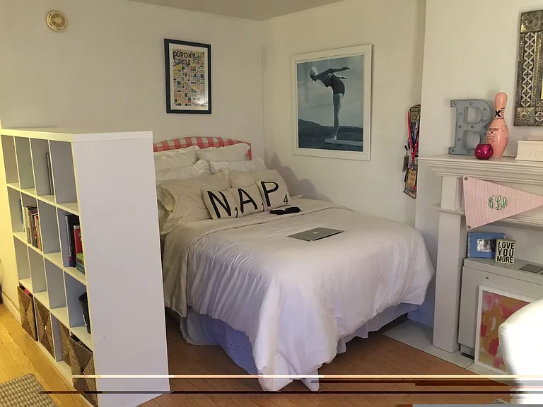 Cozy sleeping alcove