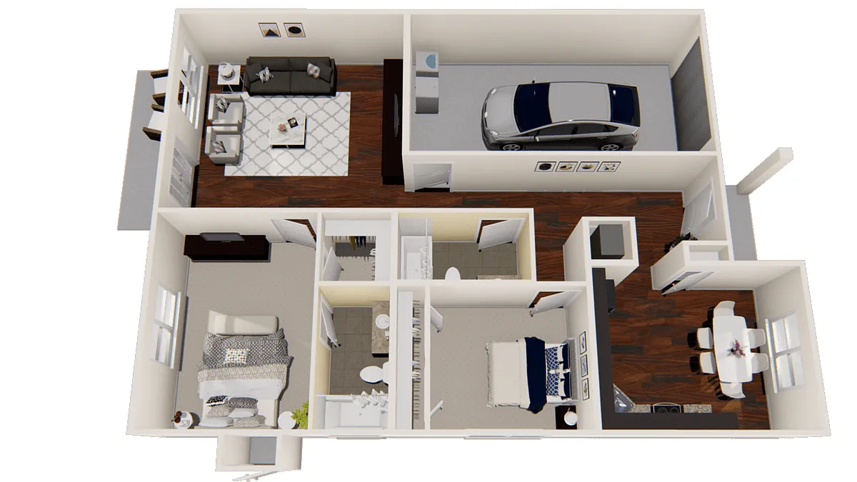 Floor plan B1