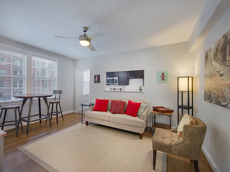 The Metropolitan Apartments Living Area Windows