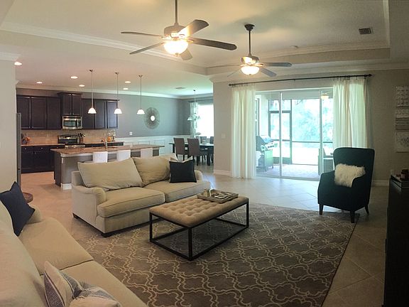 Open-concept living space 
