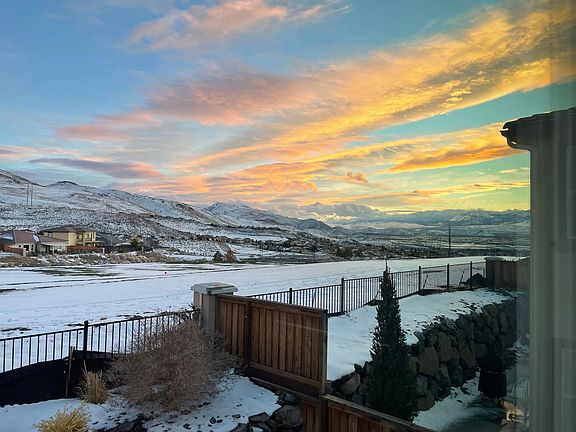 sunset view from Master Bedroom