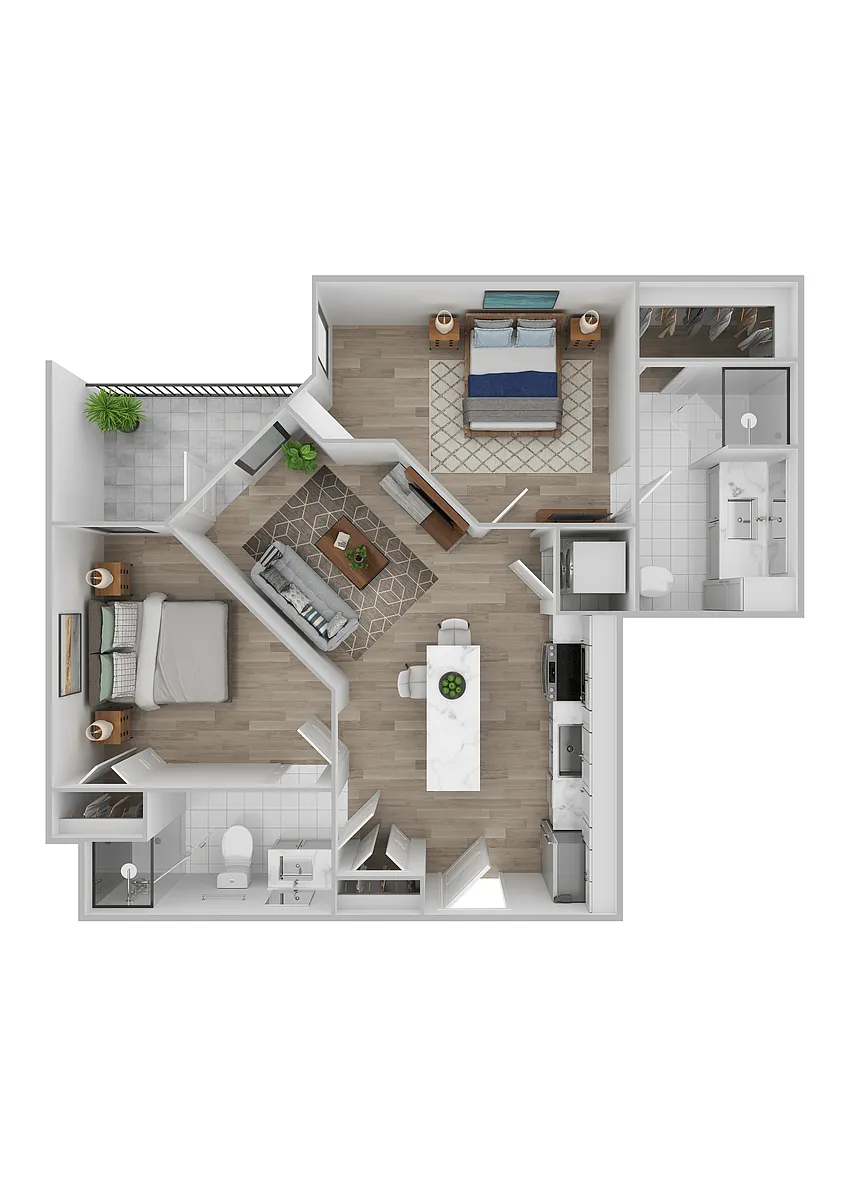 Floor plan B7
