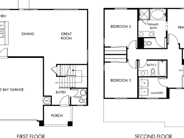 Residence 1 Plan, Aria at Stone Creek