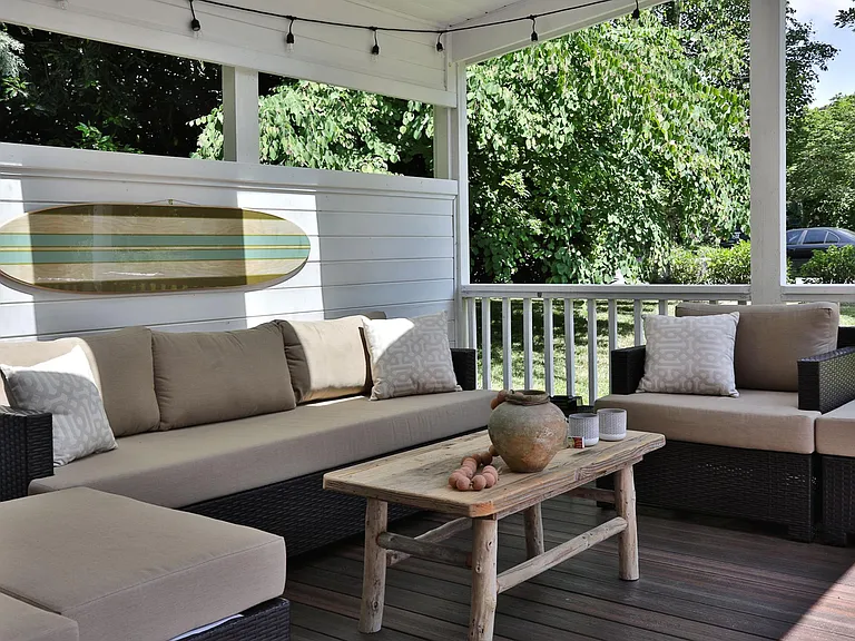 Covered deck