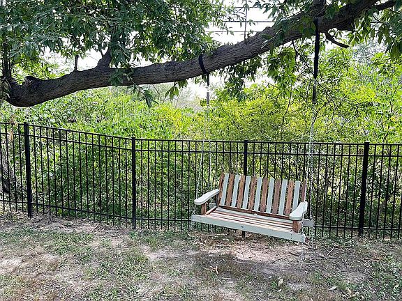 Backyard swing