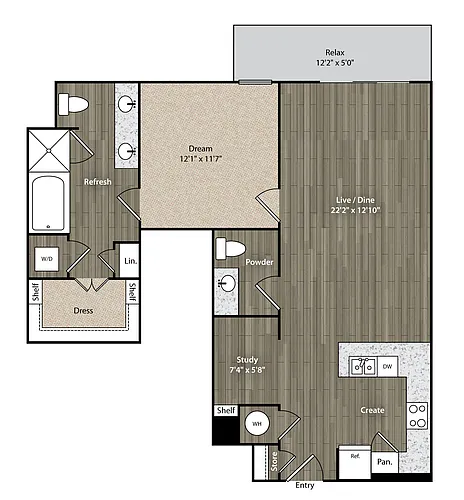 Floor plan A8