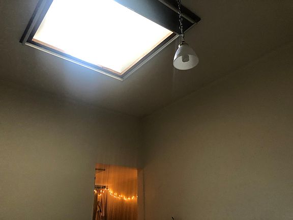 First Bedroom skylight