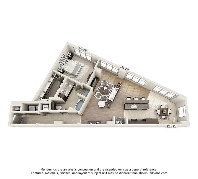 Floor plan A1I