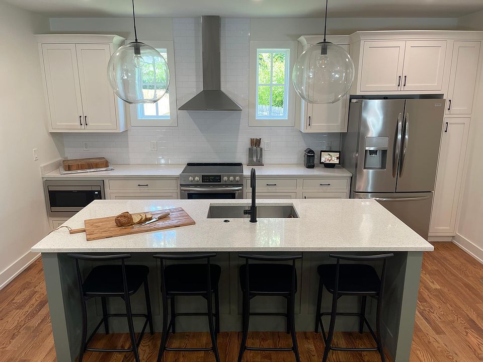 All kitchen appliances will stay. 
- refrigerator 
- dishwasher 
- oven range 
- built in microwave 
- fully equipped kitchen
