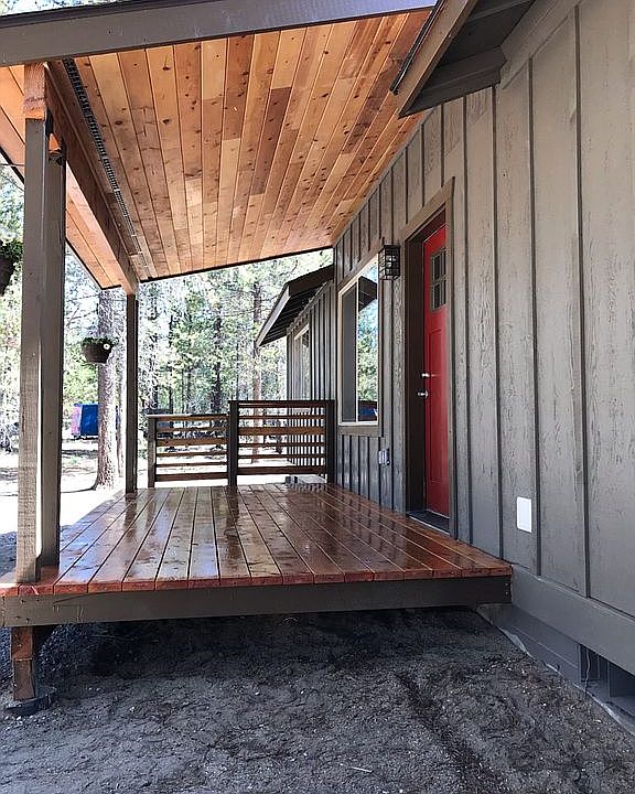 Front deck (faces west)