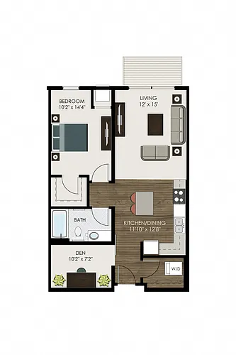 Floor plan The Reservoir