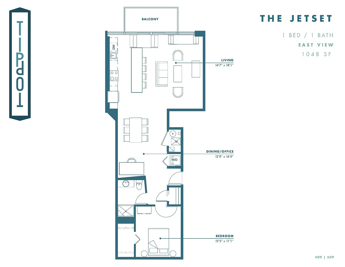Floor plan The Jetset