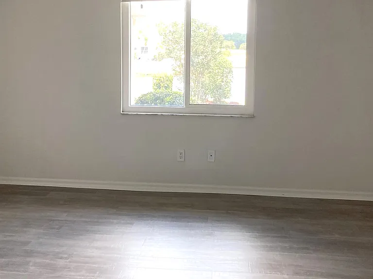 Bedroom with luxury vinyl flooring