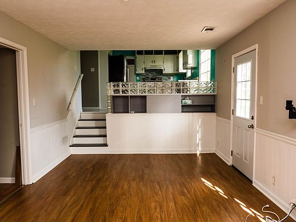 Family room looking toward kitchen