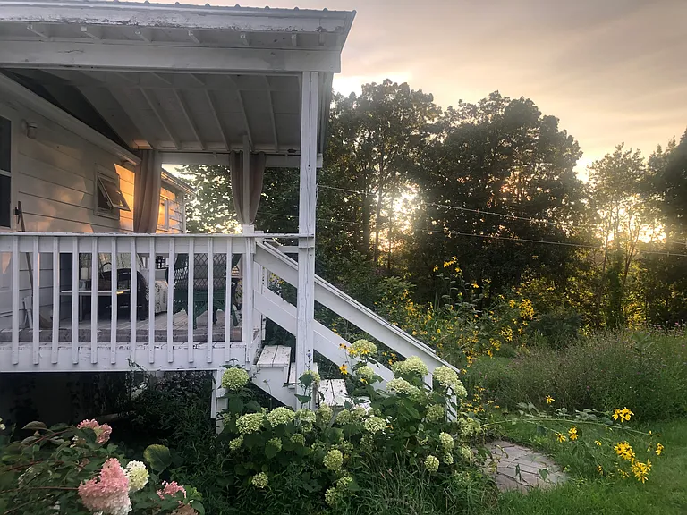 private back porch