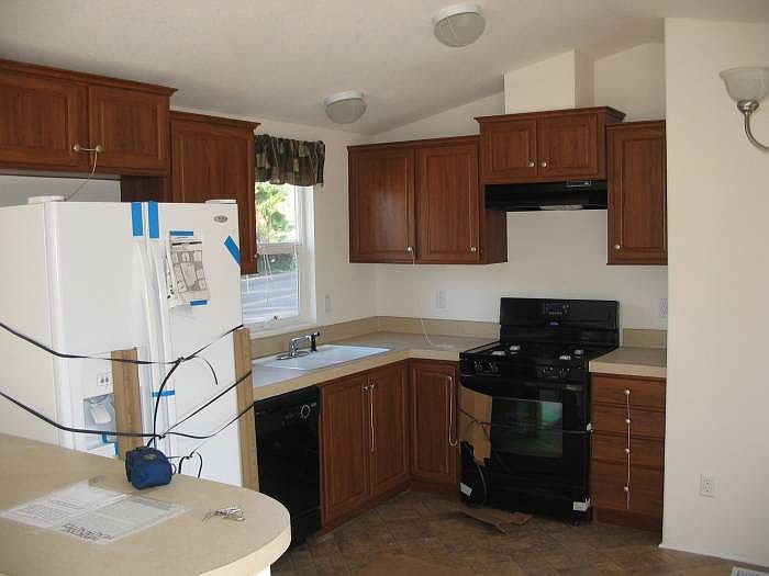 Kitchen in smaller home