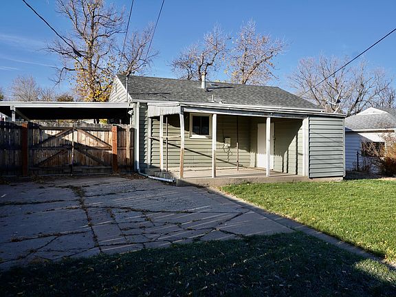 Fully fenced backyard