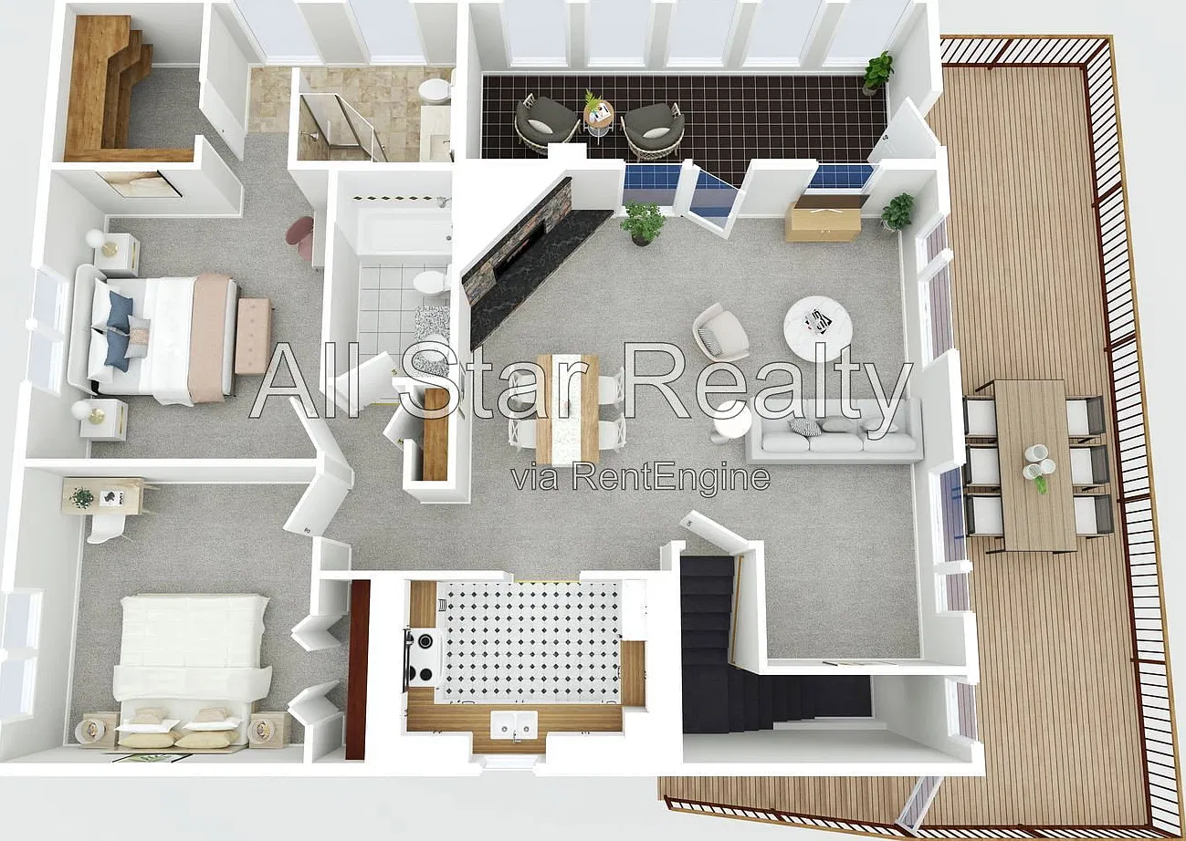 2 bed, 2.0 bath, 1360 sqft, $1,500 — Photo 2