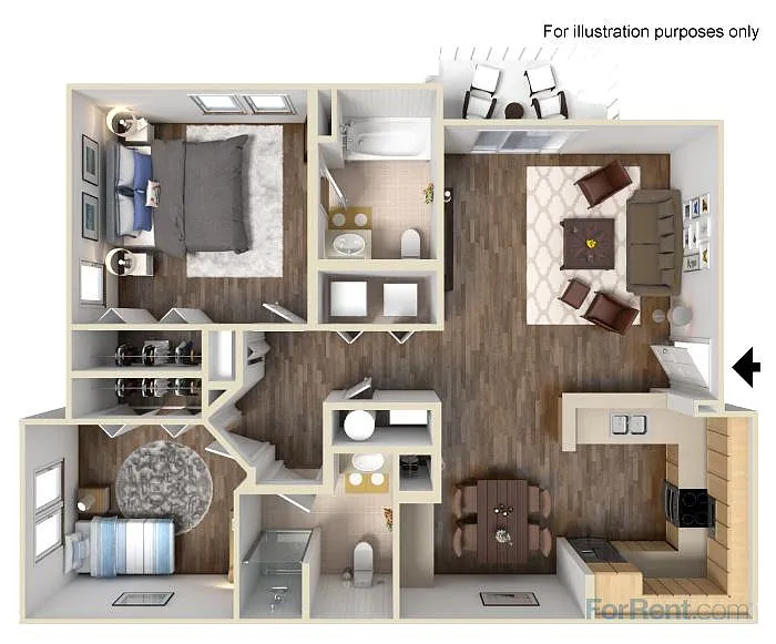 Floor plan B22