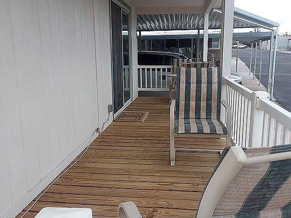 Covered Front Deck