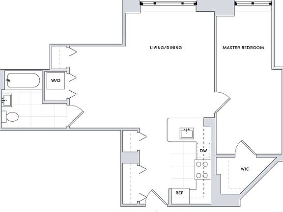2nd image of 888 Main St APT 737