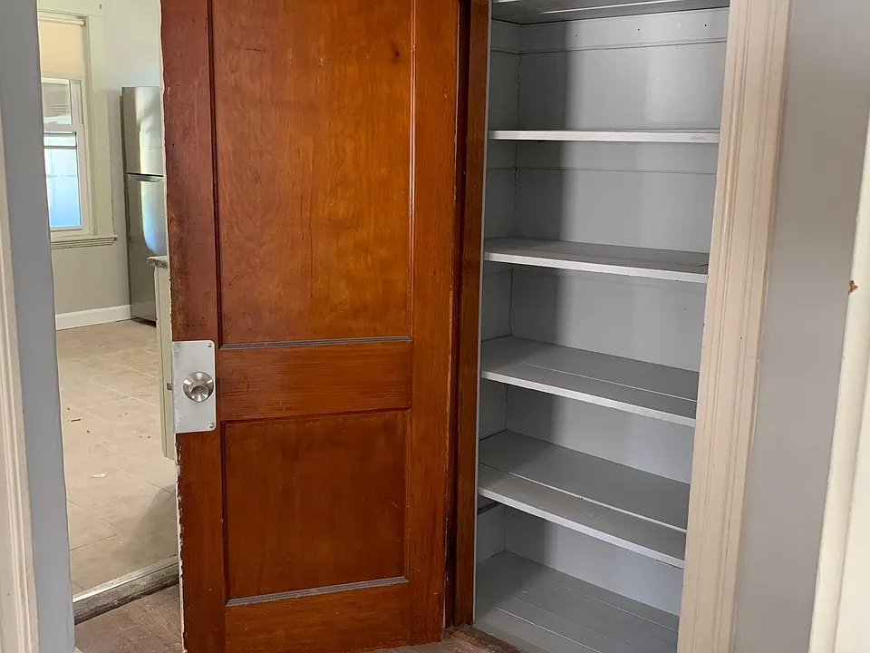 Extra Pantry Space outside Kitchen