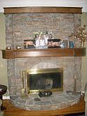 Fireplace/gas assist