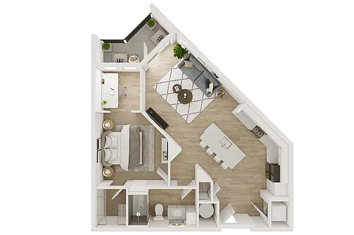 Floor plan A1C