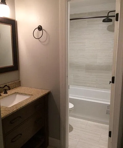 Master bathroom