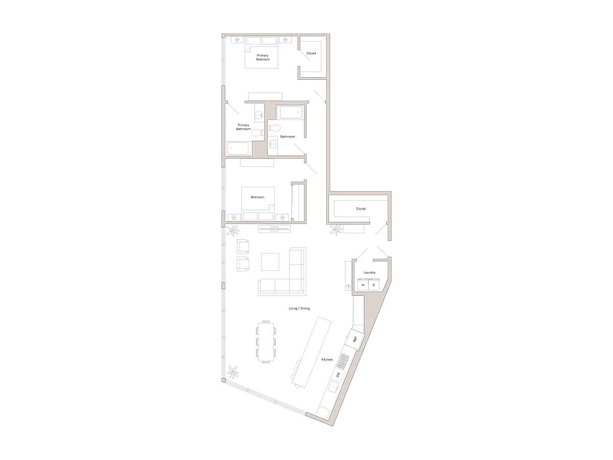 Floor plan B25 - The Palms Collection
