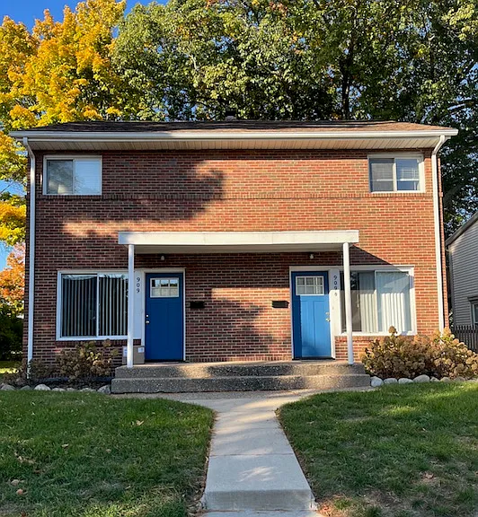 Front of Duplex
