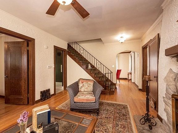 Open staircase