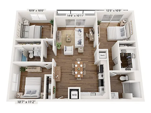 Floor plan D2