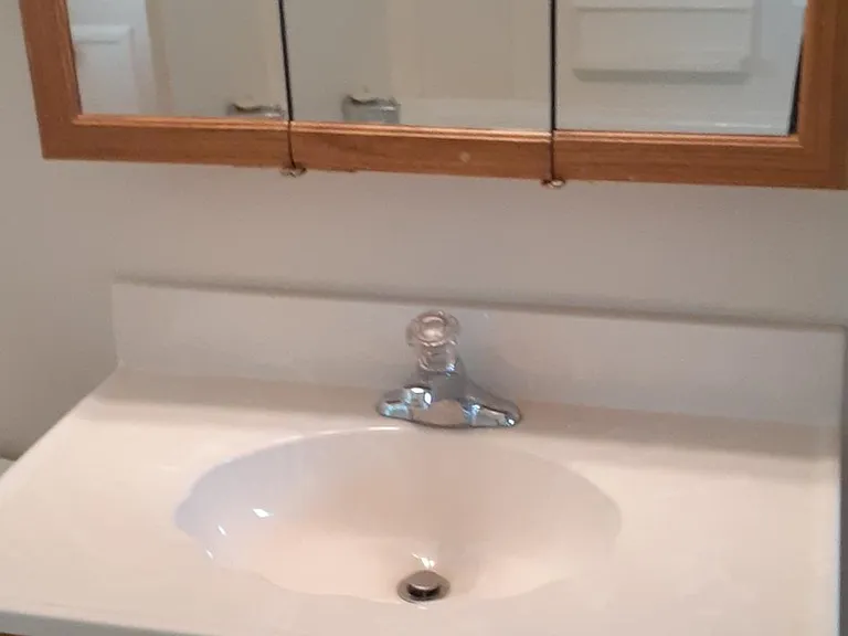 Sink and mirror