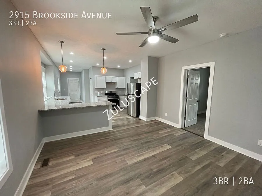 1/2 Off First Month Rent..2915 Brookside Ave. / 3 Bed 2 Bath In Historic Brookside Neighborhood — Photo 2