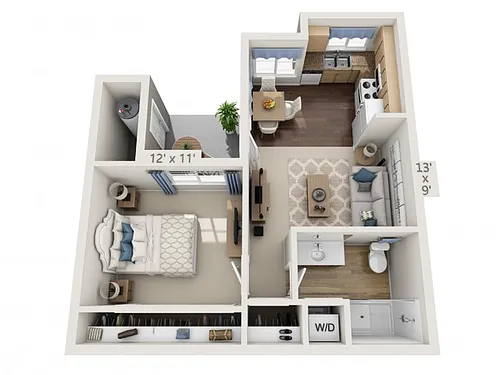 Floor plan Buffett