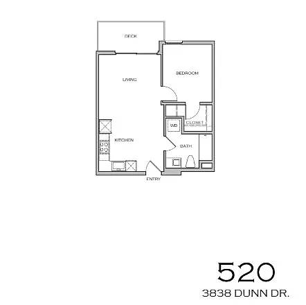 Floor plan 1 Bedroom Floor to Ceiling windows