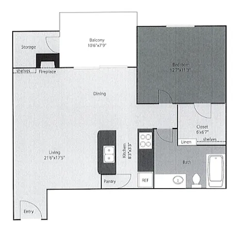 Floor plan 99-A2