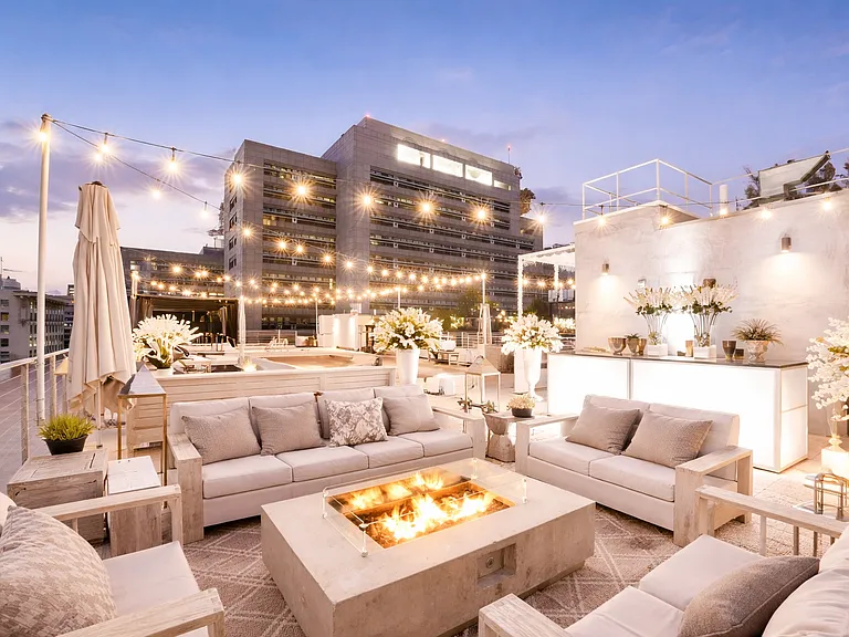 Fire pits and event spaces
