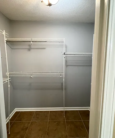Master walk-in closet