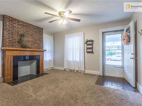 Spacious and open, this versatile front room could serve many purposesformal living or dining, office or playroom.
