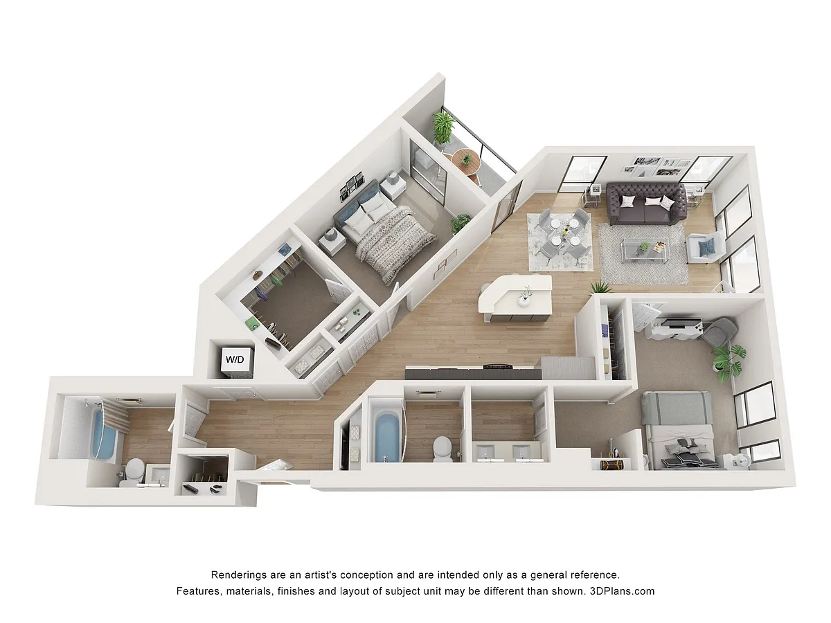Floor plan B3